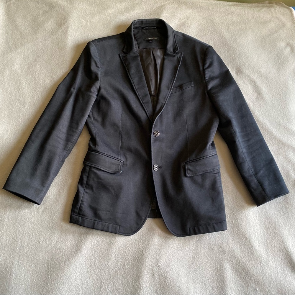 John Varvatos Black Sport Coat Modern Fit Men’s Size 40
